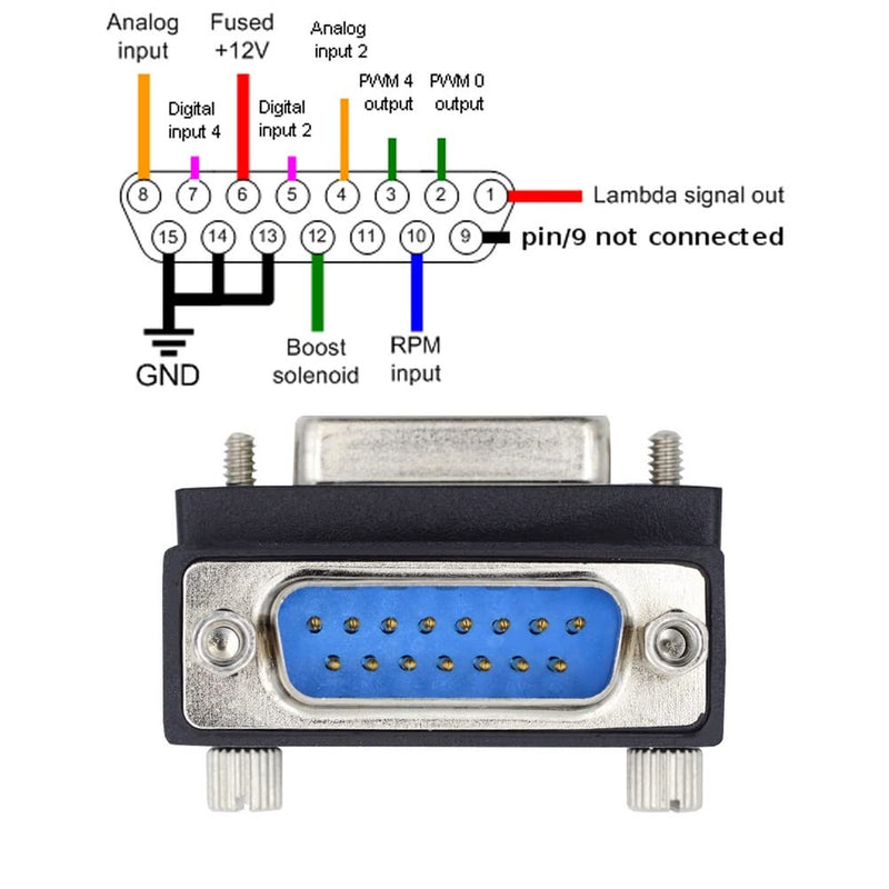 xiwai DB15 Serial Adapters D-SUB 15-pin RS232 D-subminiature Adapter Male to Female with Screw Nuts DB Connector Up 90 Degree Angled Up Angled