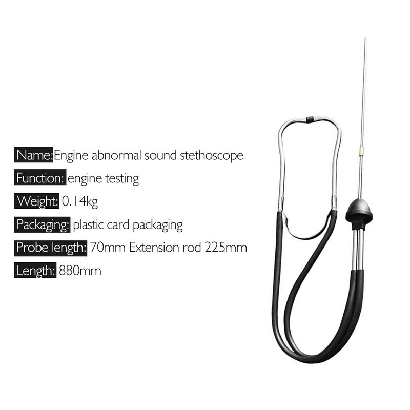 Auto Mechanics Stethoscope Car Engine Block Diagnostic Automotive Hearing Tool