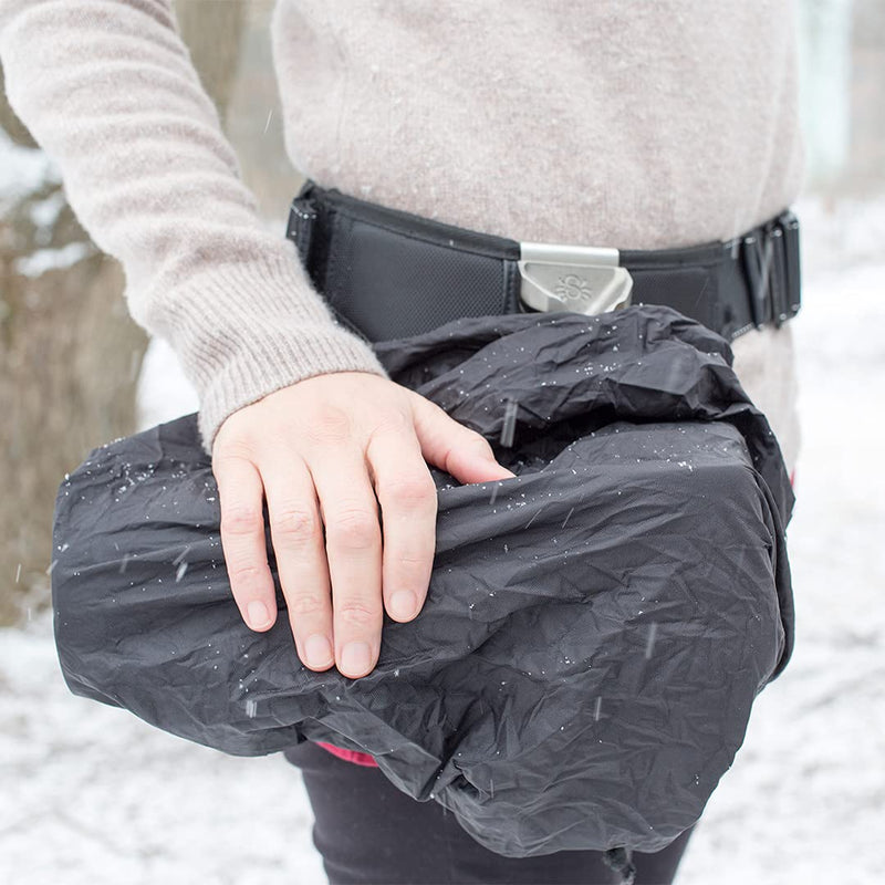[AUSTRALIA] - Spider Holster - SpiderMonkey Large Rain Cover - Self Locking Belt Accessory Clip with self-contained Waterproof Cover to Protect Your Gear from The Elements! 