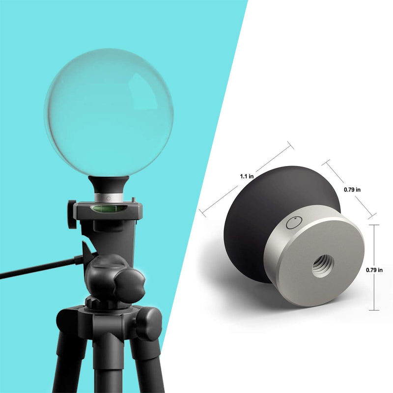Original Lensball Stand | Suction Mount + Flat Base + Tripod Screw Thread
