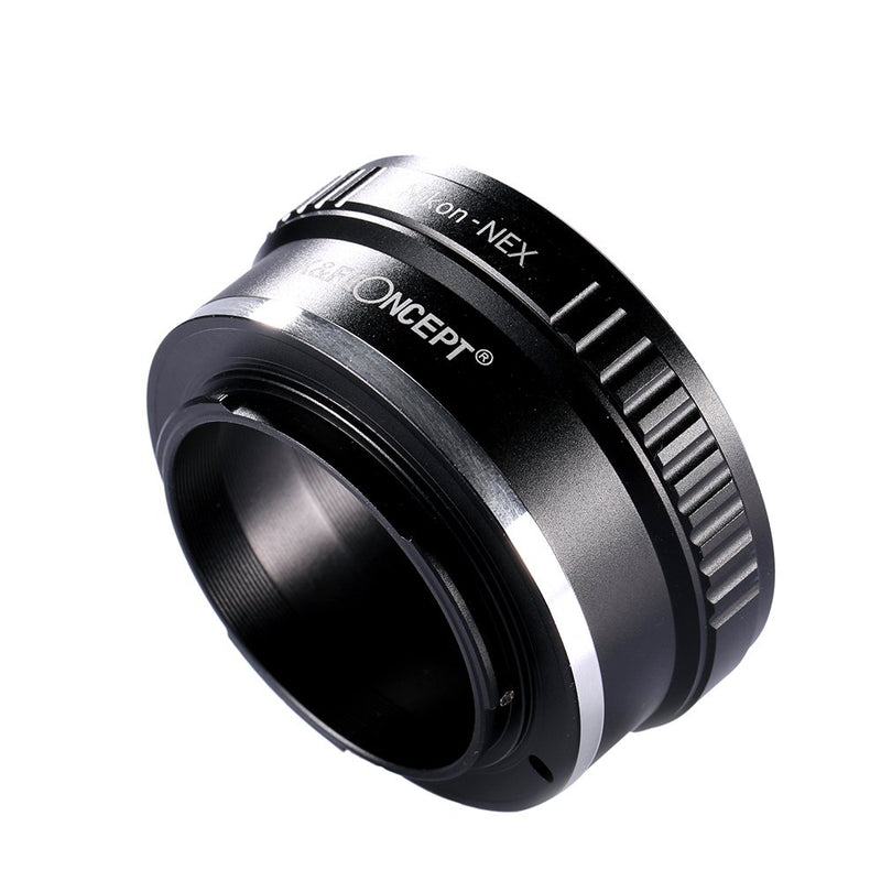 K&F Concept Lens Mount Adapter for Nikon AI Lens to Sony NEX E-Mount Camera, fits Sony NEX-3 NEX-3C NEX-3N NEX-5 NEX-5C NEX-5N NEX-5R NEX-5T NEX-6 NEX-7 NEX-F3 NEX-VG10 VG20