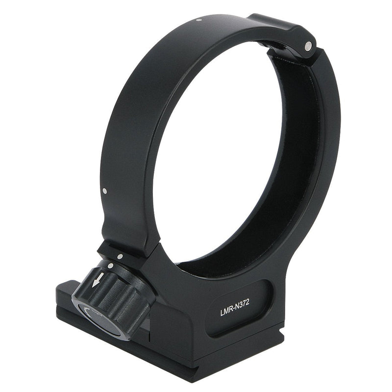 [AUSTRALIA] - Haoge LMR-N372 Lens Collar Replacement Foot Tripod Mount Ring for Nikon AF-S NIKKOR 70-200mm f/4G ED VR and AF-S 300mm F/4E PF ED VR Lens Built-in Arca Type Quick Release Plate Replace Nikon RT-1 