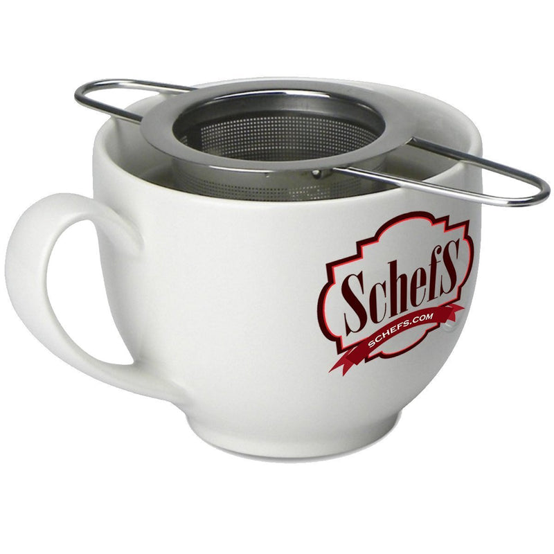 [AUSTRALIA] - Schefs Premium Tea Infuser - Stainless Steel - Tea Filter - Perfect Strainer for Loose Leaf Tea 