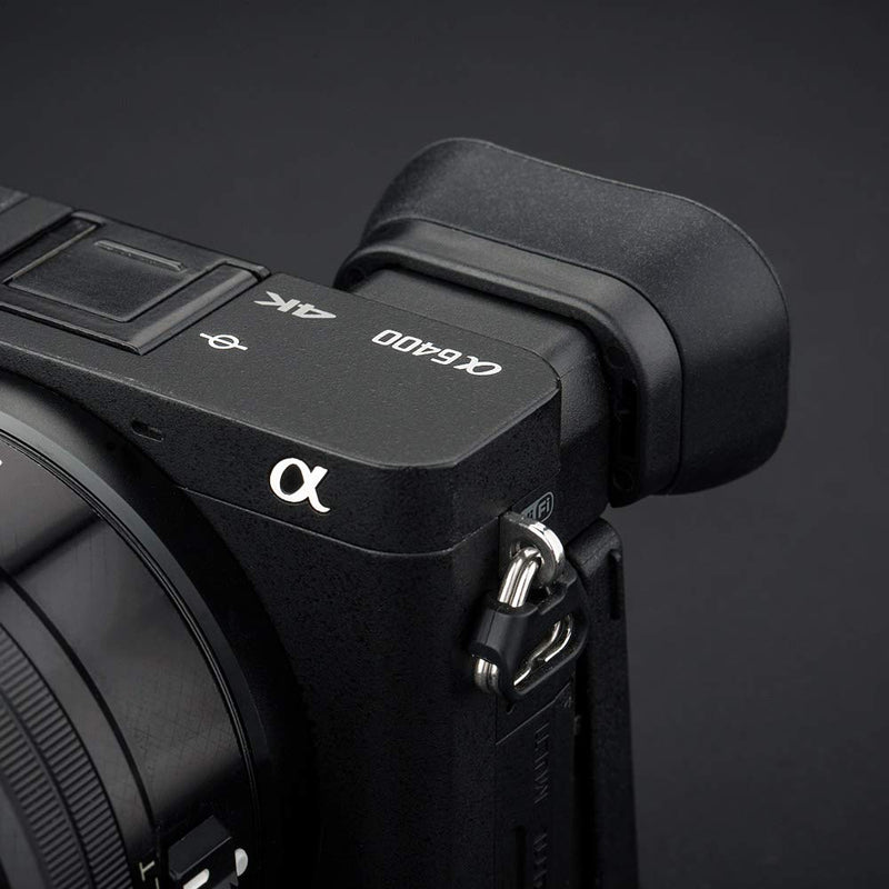 Soft Silicon Camera Viewfinder Eyecup Eyepiece Eyeshade for Sony A6600 A6500 A6400 Eye Cup Protector Replaces Sony FDA-EP17 for A6400 A6500 A6600