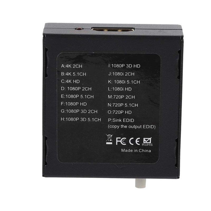 EDID Manager, HDMI EDID Feeader EDID Manager Emulator Support 4K CEC HDMI EDID Manager Audio/Video Control.