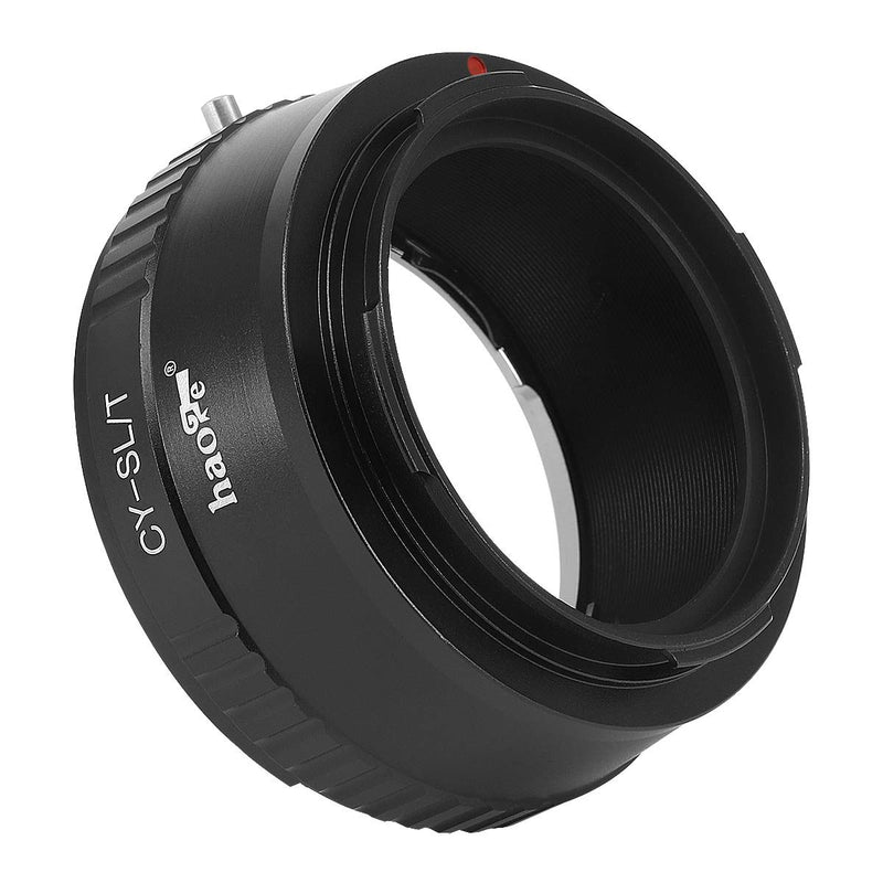 Haoge Manual Lens Mount Adapter for Contax/Yashica C/Y CY Lens to Leica L Mount Camera Such as T, Typ 701, Typ701, TL, TL2, CL (2017), SL, Typ 601, Typ601, Panasonic S1 / S1R