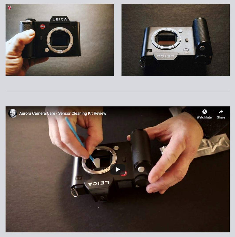 Aurora Camera Care Camera Sensor Cleaning Kits (Full Frame)