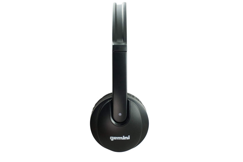 [AUSTRALIA] - Gemini DJX-200 Professional Studio Over The Ear DJ Monitor Headphones, Black 