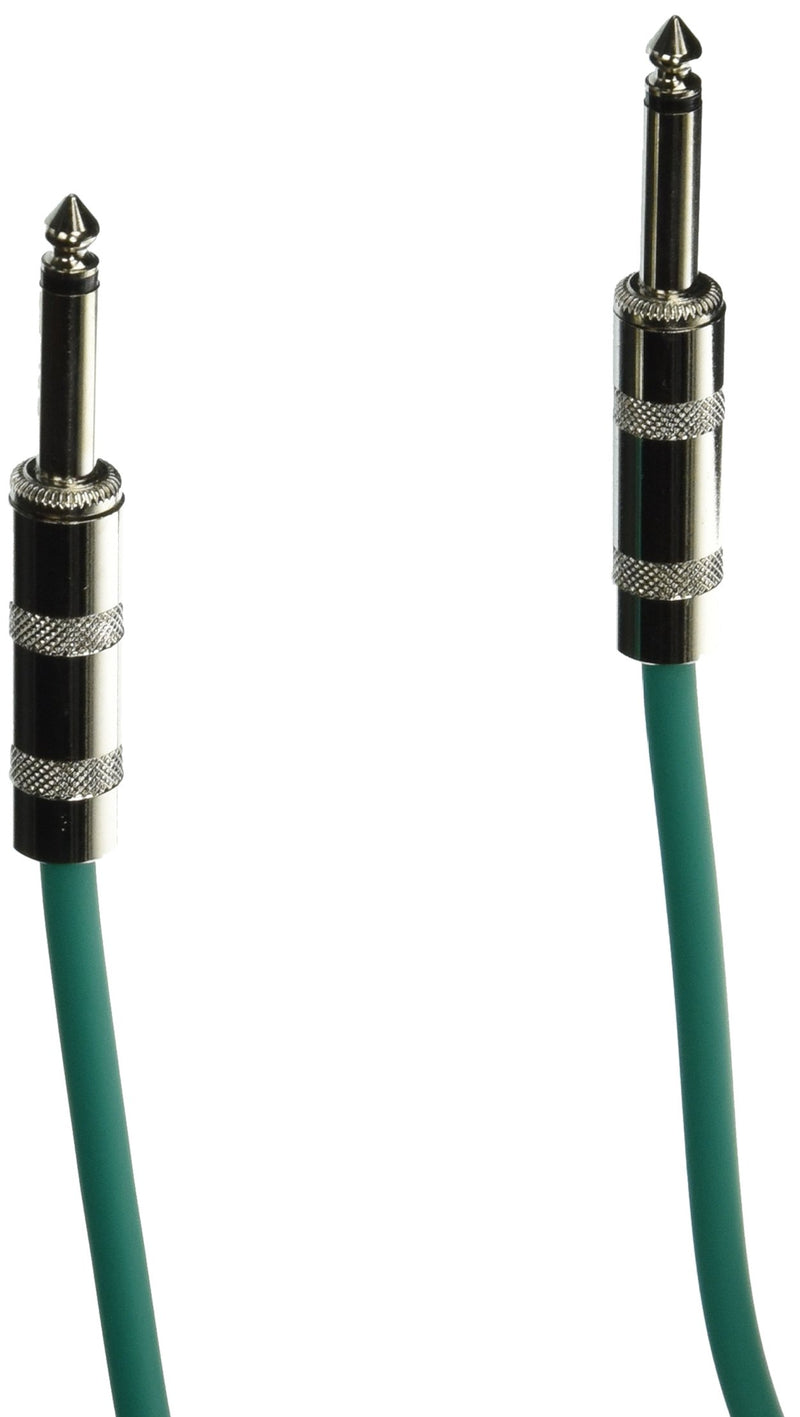 [AUSTRALIA] - Seismic Audio - SASTSX-25 - 25 Foot TS 1/4" Guitar, Instrument, or Patch Cable Green 