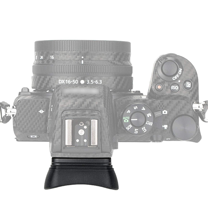 JJC KIWIFOTOS Ergonomic Long Camera Eyecup for Nikon Z50, Nikon Z50 Eye Cup, Z50 Eye Piece viewfinder, Replaces Nikon DK-30 Eyecup, Soft Silicone, 49.9X33.1X21.9mm for Z50
