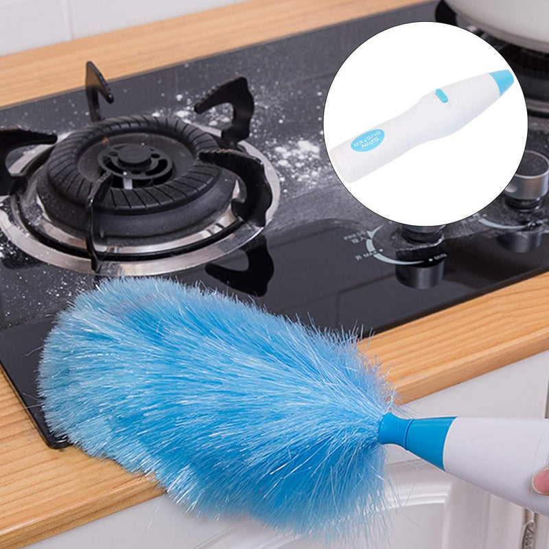 180 Degree Bendable Electric Feather Duster Window Blinds Furniture Cleaning Tool