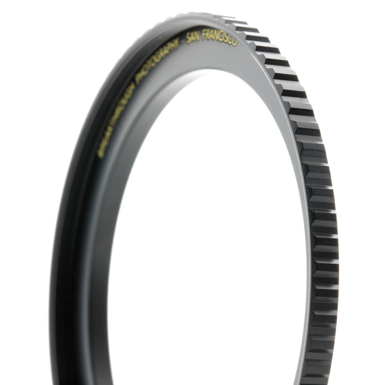 Breakthrough Photography 62mm to 82mm Step-Up Lens Adapter Ring for Filters, Made of CNC Machined Brass with Matte Black Electroplated Finish