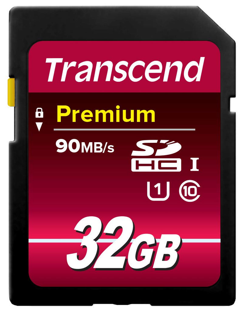 Transcend 32GB SecureDigital SDHC 300x UHS-1 Class 10 Memory Card (2-Pack)