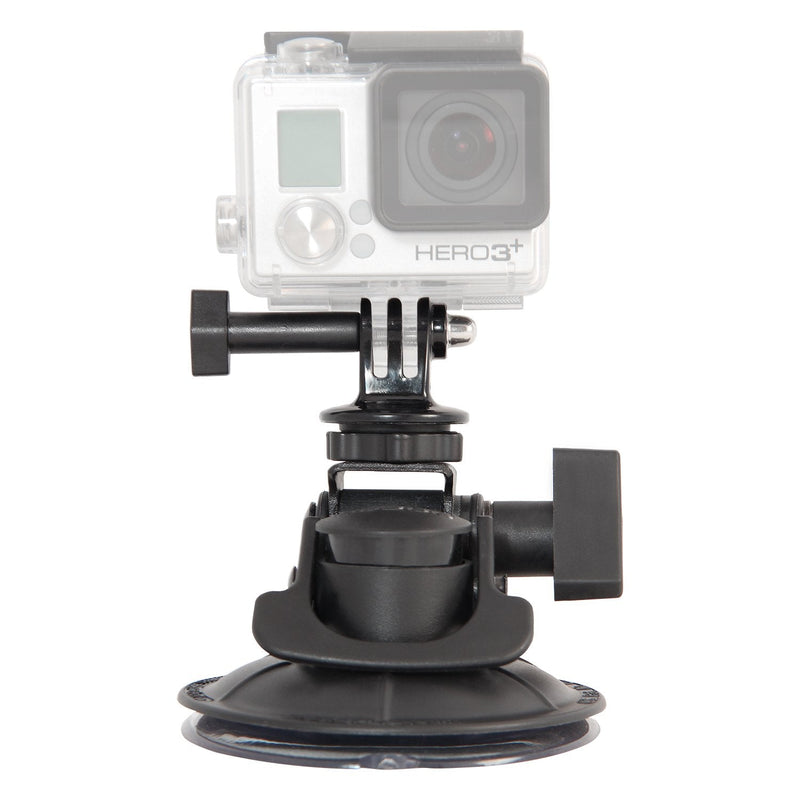 Delkin Devices Fat Gecko Stealth Suction Camera Mount with GoPro Adapter (DDMNT-SLTH-GP)