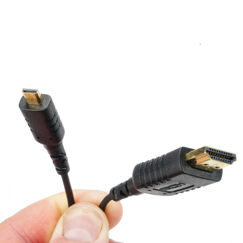 EVO Gimbals Reflex Ultra Thin & Flexible HDMI Cable for Gimbals and Camera Stabilizers | Standard HDMI to Micro HDMI | 36in Length