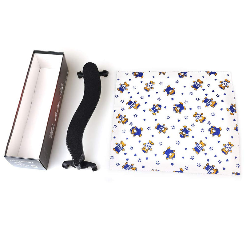 NANYI Violin Shoulder Rest 1/2 Collapsible Adjustable 1/2 Size Violin niversal Type Violin Parts soft Safety Easy to use, High strength sponge Grid pattern 1/2 Grid pattern