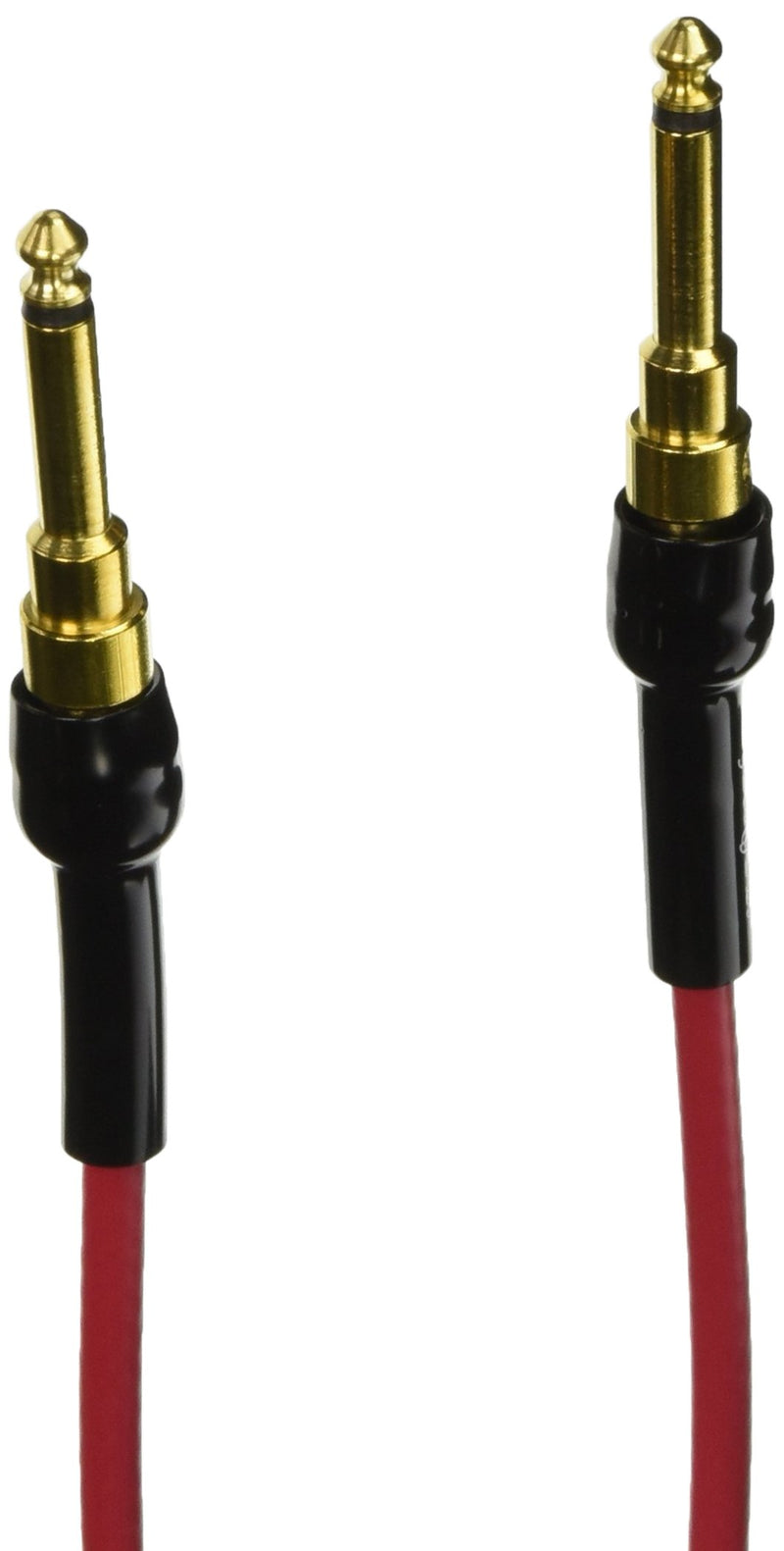 [AUSTRALIA] - George L's 225 Guage Cable with Straight Plugs (Red, 15 Foot) 