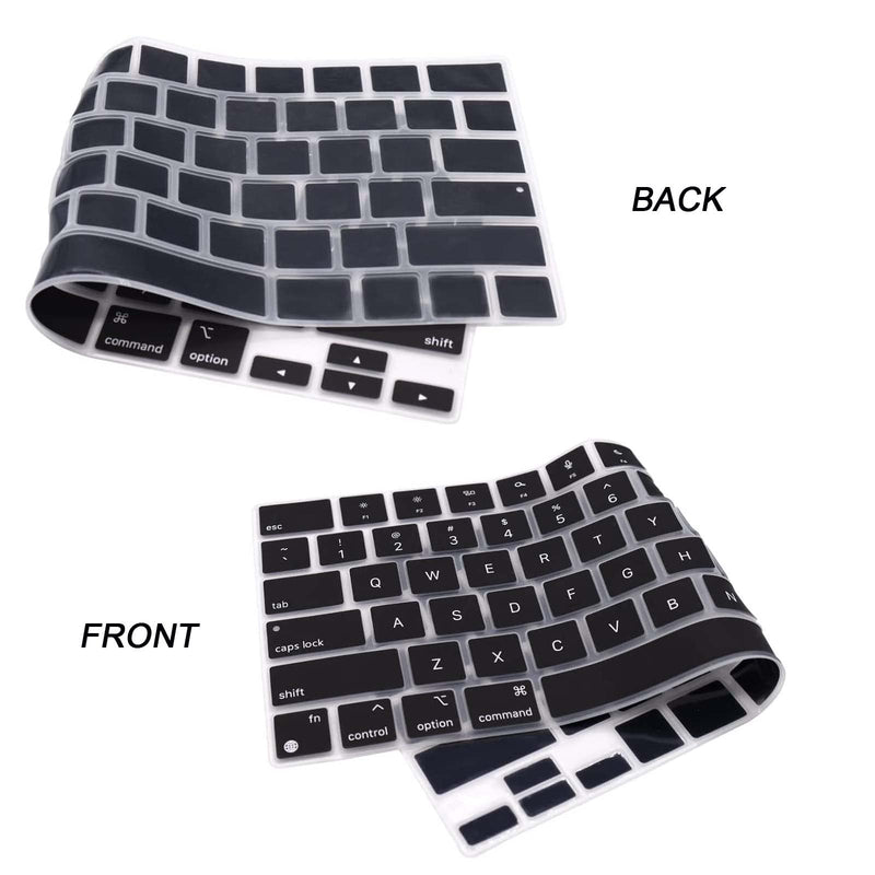 Silicone Keyboard Cover for MacBook Air 13.6 inch M2 A2681 2022 / MacBook Pro 14/16 inch M1 Pro/Max A2442/A2485 2022 2021 2023, MacBook Pro 14 inch Keyboard Silicone Cover MacBook Pro 16 M2 Max M2 M1 Pro/Max Macbook Pro 14"/16" and M2 Air 13.6"