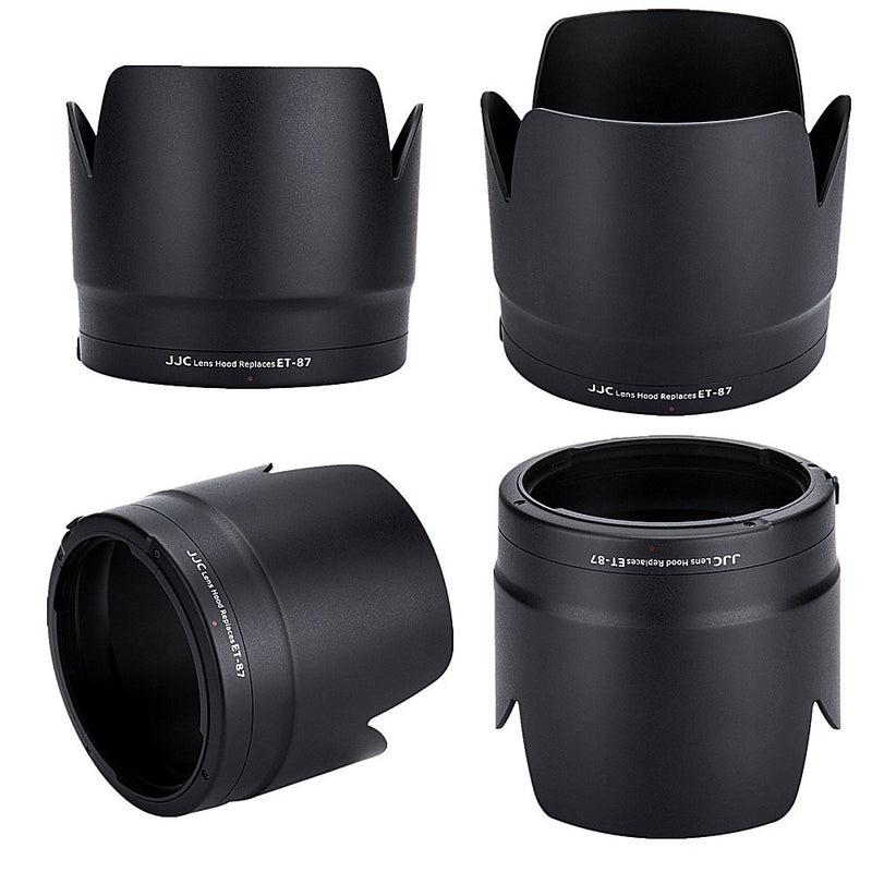 JJC Dedicated Reversible Lens Hood Shade for Canon EF 70-200mm f/2.8L is III USM & Canon EF 70-200mm f/2.8L is II USM Lens Replaces Canon Lens Hood ET-87, with Button to Lock or Release - Black
