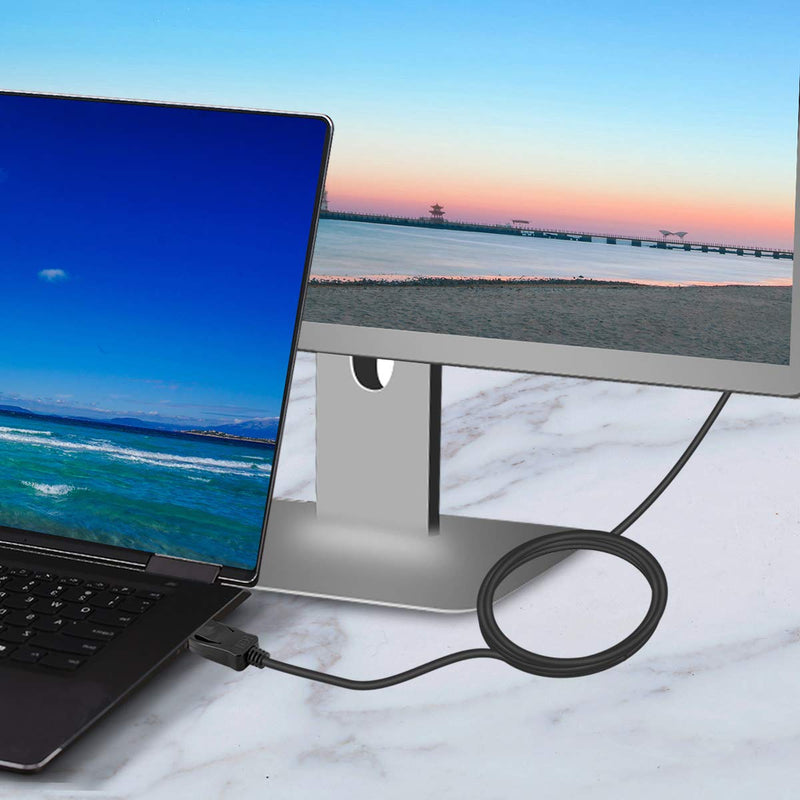 [AUSTRALIA] - DisplayPort to HDMI 10 Feet Cable, Benfei DisplayPort to HDMI Male to Male Adapter Gold-Plated Cord Compatible with Lenovo, HP, ASUS, Dell and Other Brand 1 PACK 