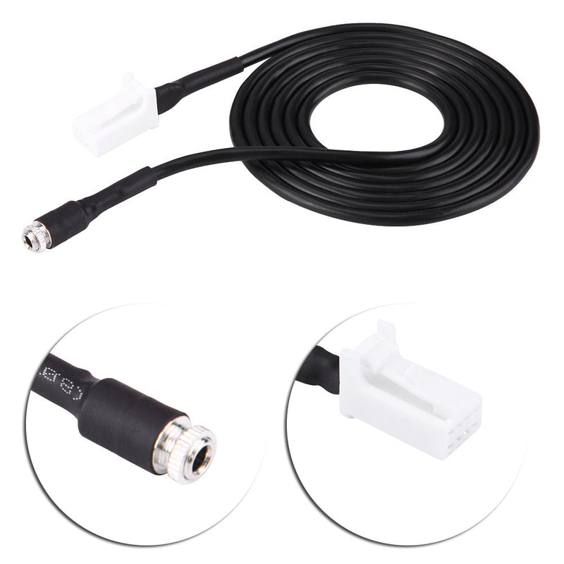 [AUSTRALIA] - Qiilu AUX Cable for Suzuki, Car Audio AUX Auxiliary Adapter Cable 8 Pin Plug for Suzuki HRV Swift Jimny 