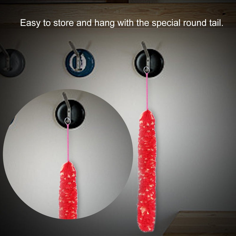 Flute Cleaning Brush, Red Nylon Flute Cleaning Swab Brush Moisture Cleaner Music Instrument Parts, Flute Cleaner