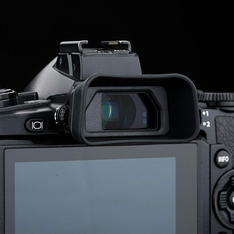 Soft Silicon Camera Viewfinder Eyecup Eyepiece Eyeshade for Olympus OM-D E-M1 Mark III & E-M1 Mark II & E-M1 Mirrorless Camera, Replaces Olympus EP-13 EP-12 Eye Cup for Olympus E-M1 & E-M1 Mark III II