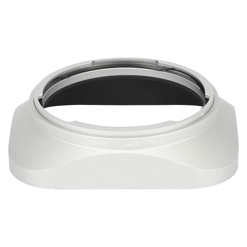 Haoge LH-ZM33 Bayonet Metal Square Lens Hood Shade Compatible with Carl Zeiss Distagon T 1.4/35 35mm f1.4 f/1.4 ZM Lens Silver Square - Silver