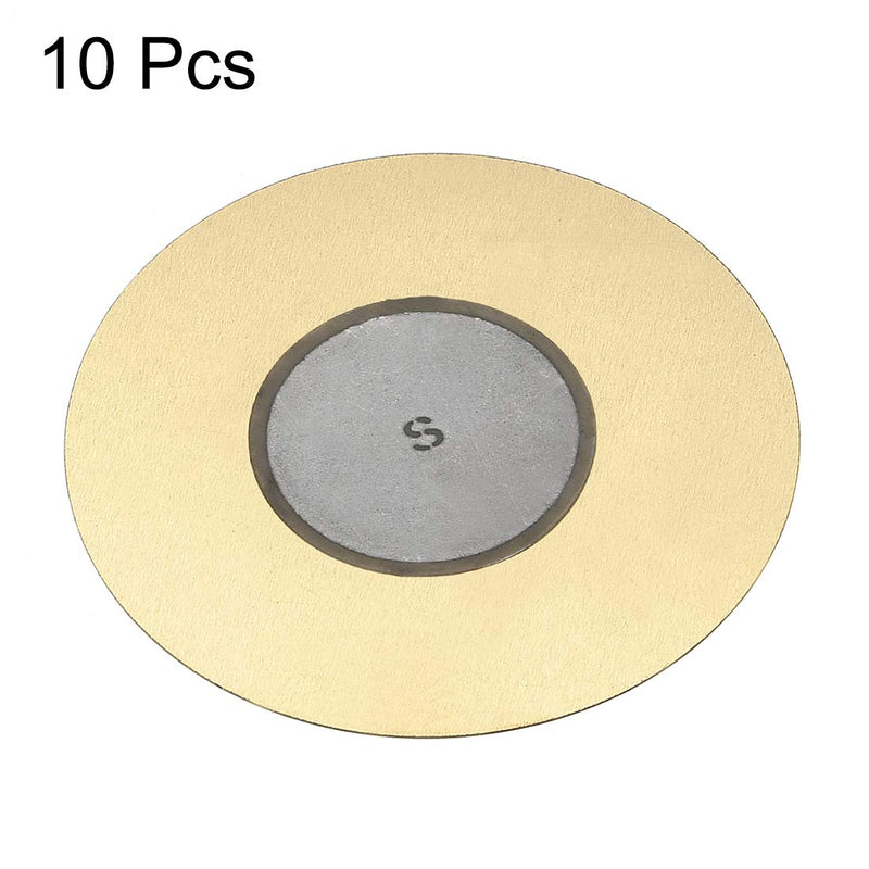 uxcell 10 Pcs Piezo Discs 50mm Acoustic Pickup Transducer Ceramic Trigger Buzzer Drum Guitar