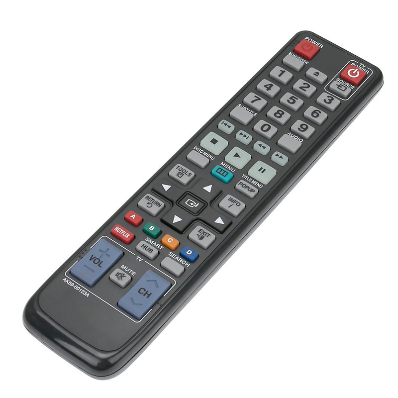 AK59-00123A Replace Remote fit for Samsung BD-D5700 BD-D5700/ZA BD-D6100C BD-D6100C/ZA BD-D5490 BD- D5490/ZC BD-D5500 BD-D5500/ZC BD-D5500/ZA BD-D5500C BD-D5500C/ZA Blu-ray Disc DVD Player