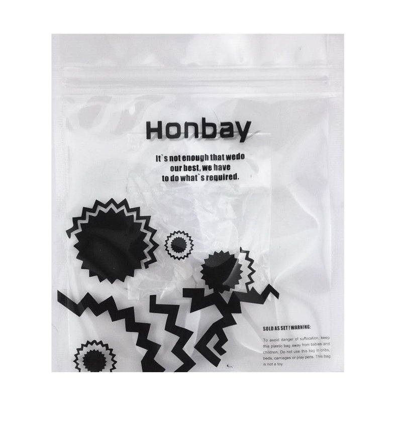 Honbay 10pcs Soft Rubber Flutes Open Hole Plugs