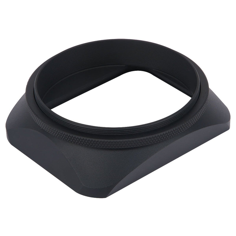 Haoge 67mm Square Metal Screw-in Mount Lens Hood Shade with Cap for 67mm Canon Nikon Sony Leica Leitz Carl Zeiss Voigtlander Nikkor Panasonic Fujifilm Olympus Lens and Other 67mm Filter Thread Lens