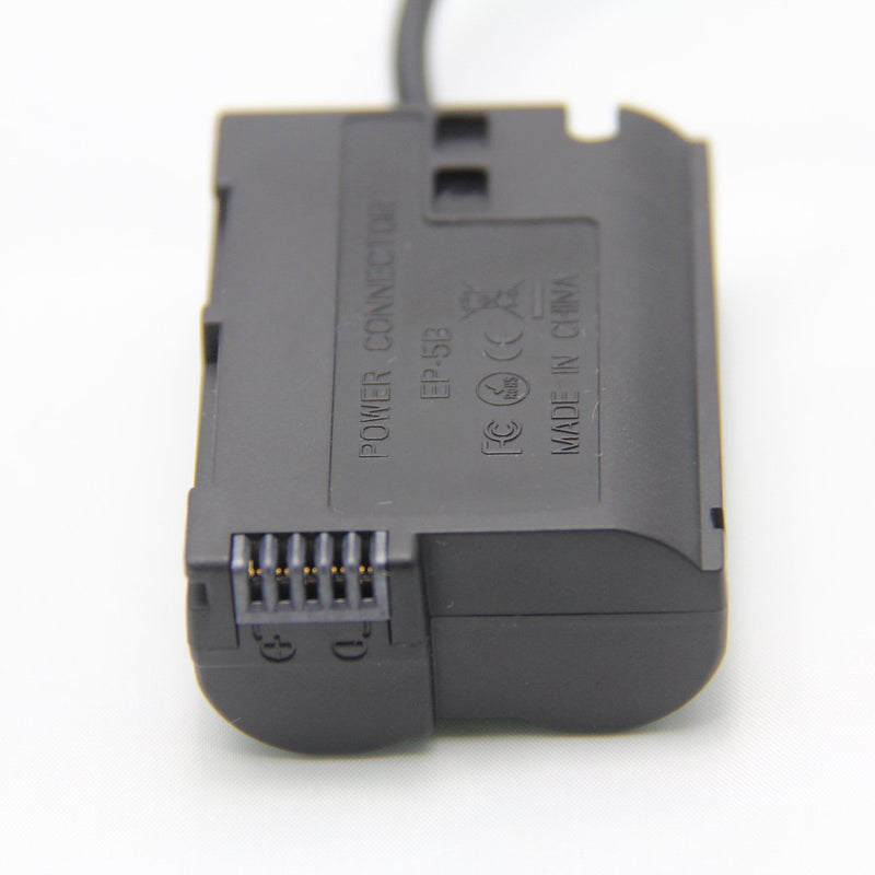 Glorich EH-5 Plus EP-5B Replacement AC Power Adapter Kit for Nikon 1 V1, D500, D600, D610, D750, D800, D810, D7000, D7100, D7200 DSLR Cameras (EP-5B Replace EN-EL15, With Built-in Smart Decoding Chip)