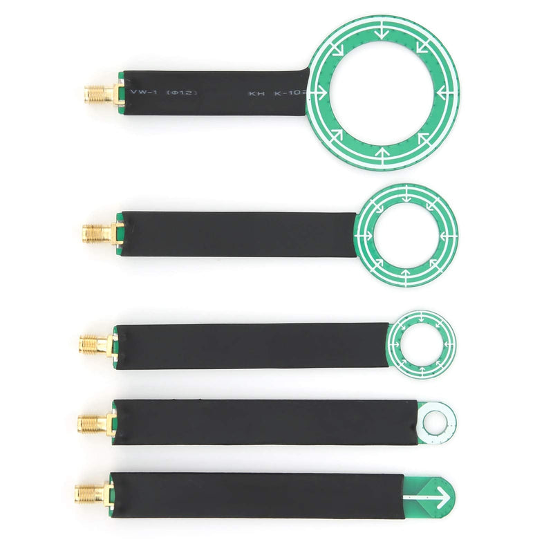 Jeanoko 5pcs Accurate PCB Near Field Probe EMC EMI Electronic Component Tool Accessory Detector Radiation Magnetic Field Antenna Inspection