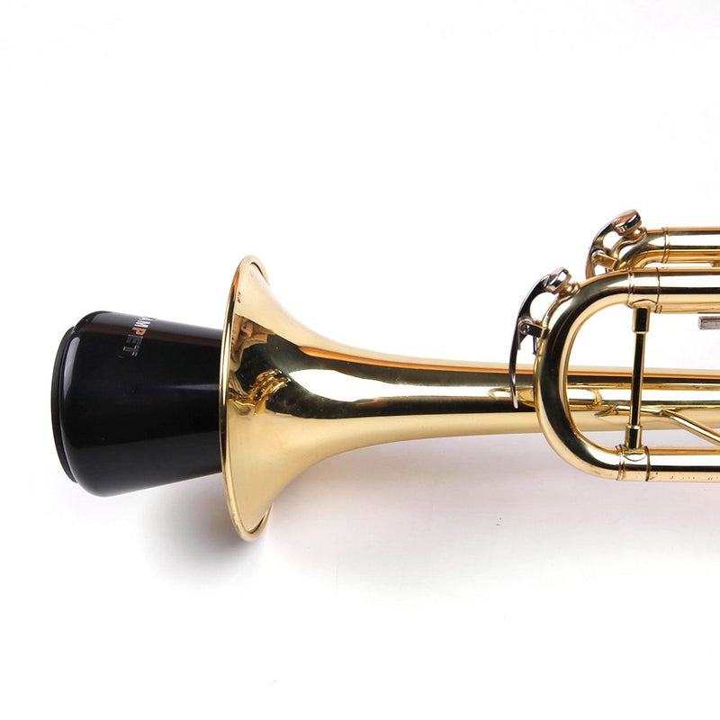 Pampet Lightweight Practice Trumpet Mute Silencer，Trumpet Straight Mute (Black) Black