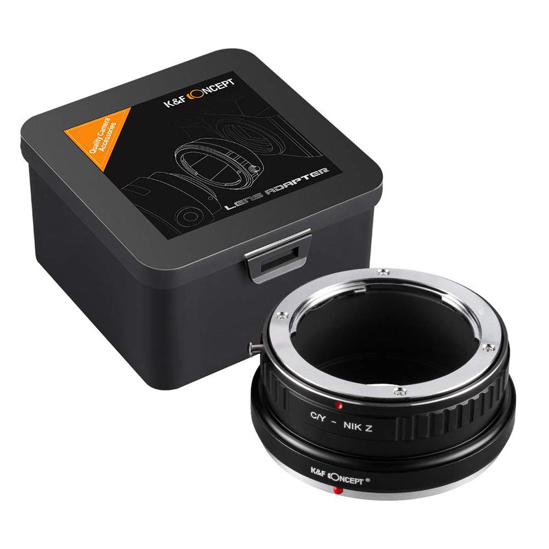 K&F Concept Lens Mount Adapter for Contax Yashica CY Mount Lens to Nikon Z6 Z7 Camera C/Y-NIK Z