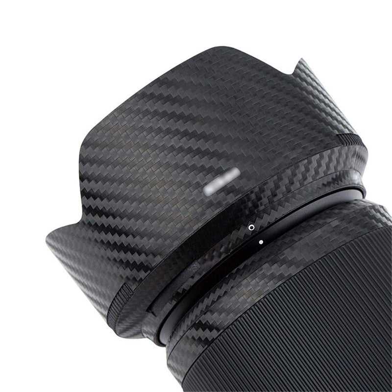 Anti-Scratch Lens & Lens Hood Cover Skin Sticker Protector Film Wrap for Nikon Nikkor Z DX 50-250mm F4.5-6.3 VR Lens & HB-90A Lens Hood Skin Guard Shield on Nikon Z 50 Z50 Camera -Carbon Fiber Pattern