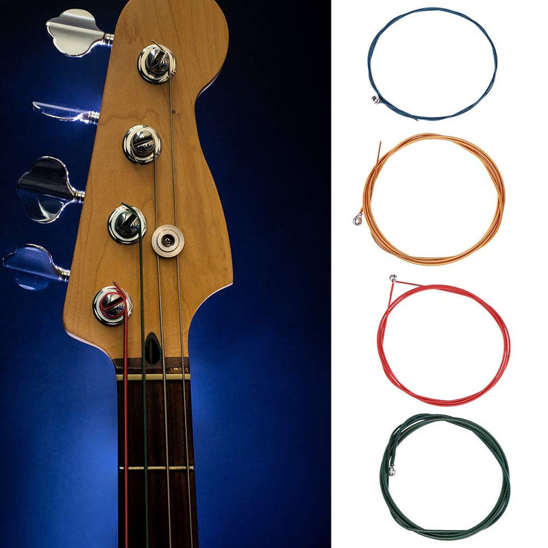 [AUSTRALIA] - Bnineteenteam Hexagonal steel core electric bass string copper alloy wrapped string - color 