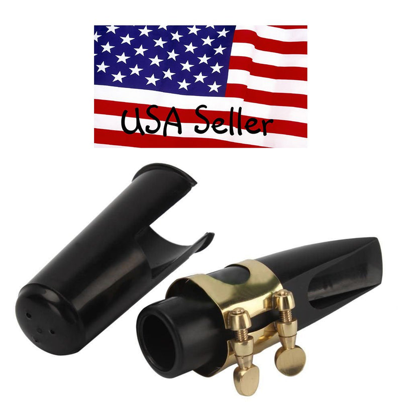 Mouthpiece for Alto Saxophone Mouthpiece&Clamp&Cap Brand New