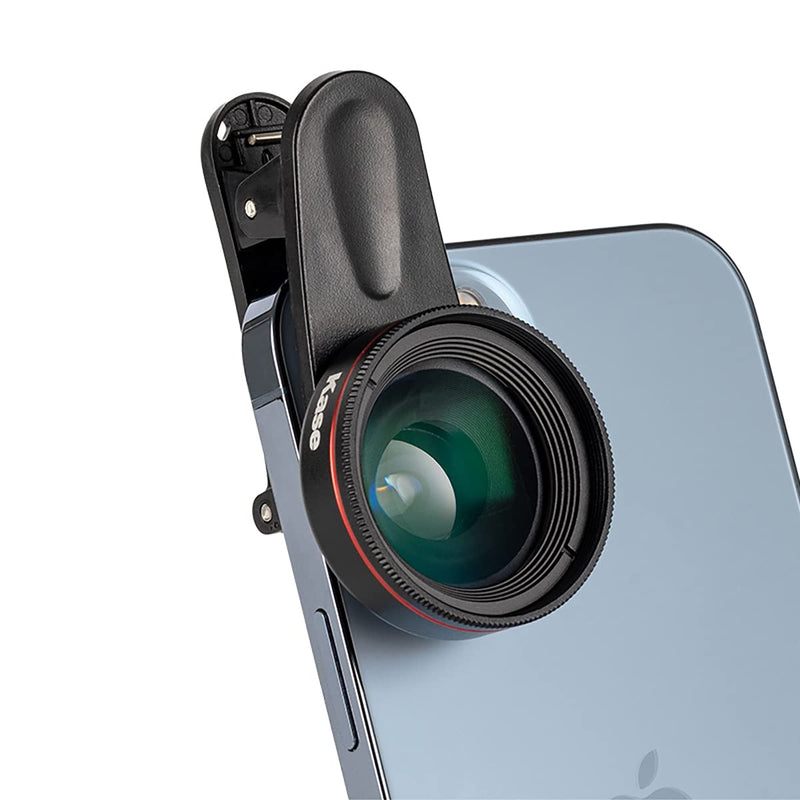 Kase Professional Macro Lens for Phone and Android,Universal 17mm Thread Cell Phone Macro Lens Attachment with Clip for iPhone 13/12/11/8/7/XR/XS,Samsung,Galaxy,Oneplus etc Smartphone