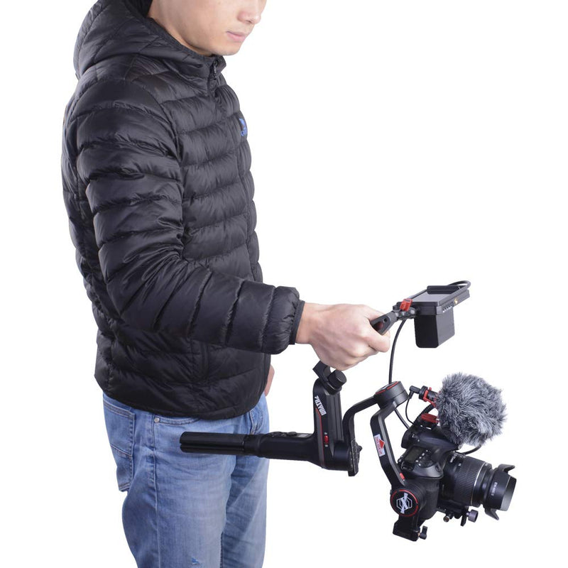DF DIGITALFOTO Weebill S Accessories Handle,Monitor Mount with Hang Strap Compatible with ZHIYUN Weebill S Gimbal