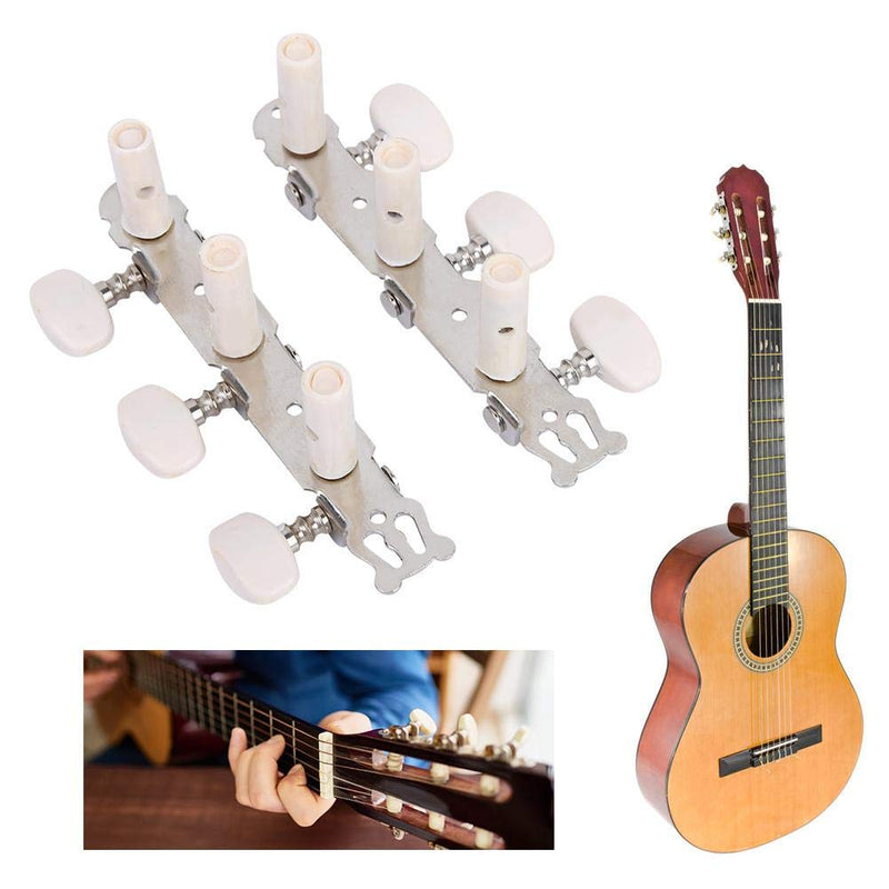 2pcs(right+left) Classical Guitar Tuning Pegs Keys Musical Instrument Accessories