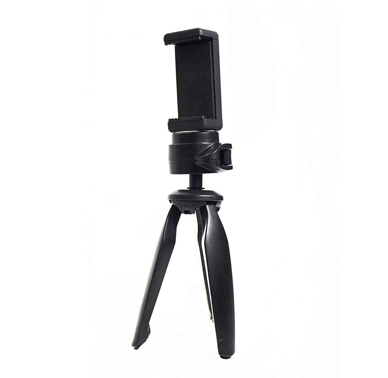 Table Tripod, Daffodil TP100,Heavy Duty Clip Holder Heavy Duty Tripod, Phone Camera Tabletop Mini Tripod Monopod Holder Mount