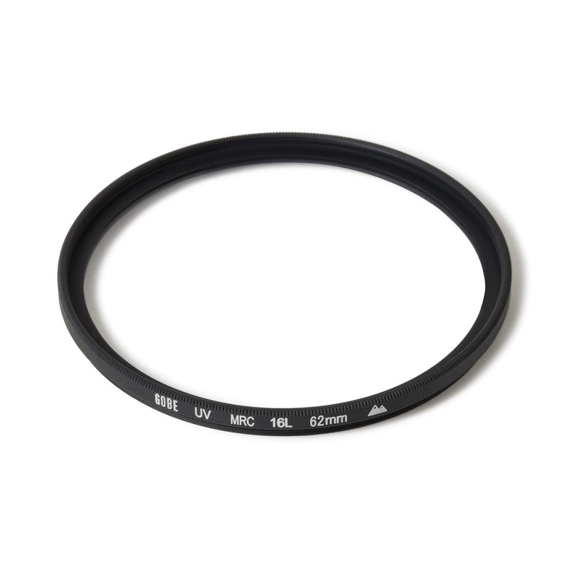 Gobe 62mm UV Lens Filter (1Peak)