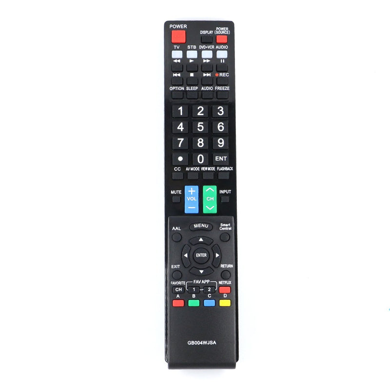 New Replace GB004WJSA Remote Control for Sharp TV Remote Control GA935WJSA RRMCGB005WJSA GB105WJSA GB005WJSA