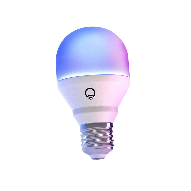 LIFX Color A19 800 lumens, Billions of Colors and Whites, Wi-Fi Smart LED Light Bulb, No bridge required, Works with Alexa, Hey Google, HomeKit and Siri. 1 Pack Multi