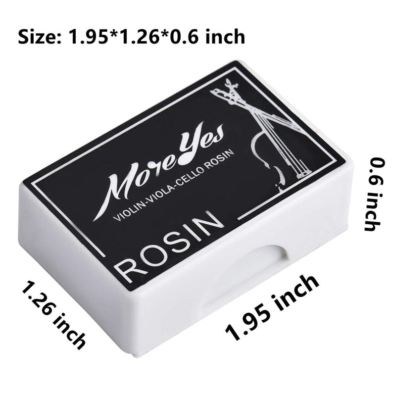 MOREYES Violin Rosin Viola Rosin Cello Bow Rosin (3 Pack Violin Viola Rosin)