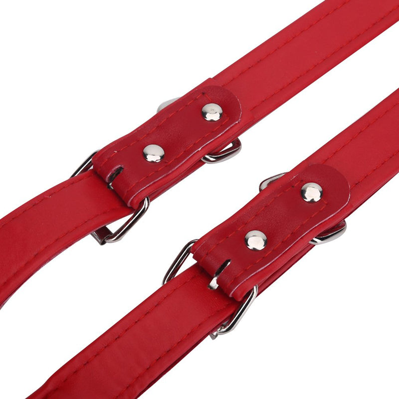 Dilwe Accordion Straps, PU Wear-Resistant Adjustable Thickened Accordion Shoulder Straps for 16-120 Bass Accordions Coffee