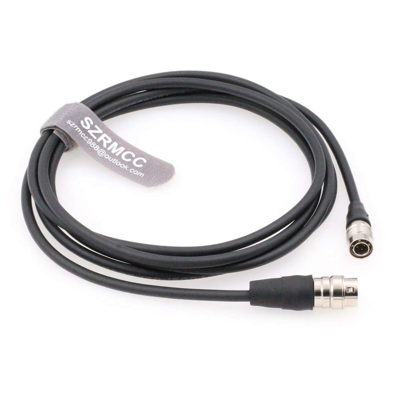 SZRMCC Hirose 4 Pin Male to Hirose 12 Pin Female Start Stop Power Cable for Sony F55 F5 Camera to B4 2/3" Fujinon Nikon Mount Lens