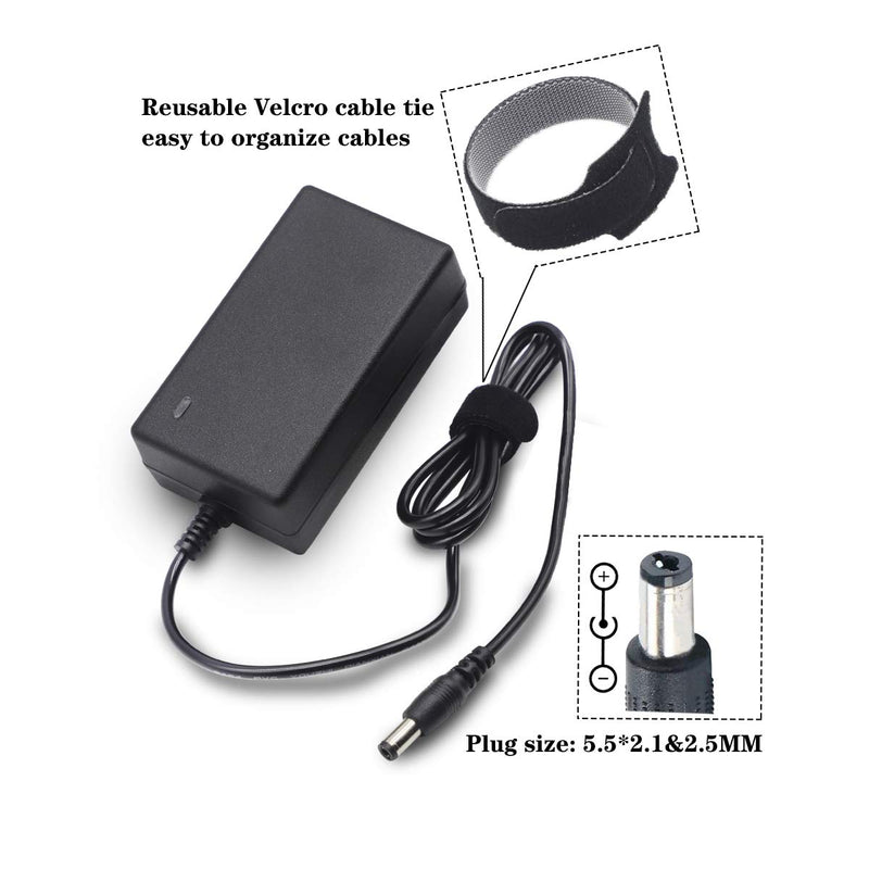 12V 1A AC/DC Power Supply Adapter Compatible with for Razor Power Core E90, ePunk, XLR8R, Electric Scream Machine, Kids Ride On Toys, Electric Scooter Charger Cable Cord (10 Ft)
